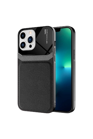 Apple Uyumlu iPhone 13 Pro Max Kılıf Parlak Tpu Emiks Kapak