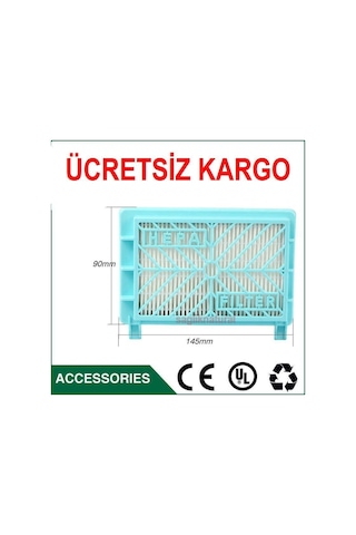 Philips Uyumlu Fc8606 Fc8607 Fc8610 Fc8611 Fc8612 Hepa Filtre
