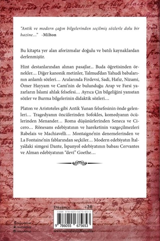 Doğu’Dan Ve Batı’Dan Aforizmalar 329105759