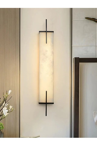 Arista Mermer Obelisk Aplik Ra-aplk-3588-52-28 Siyah