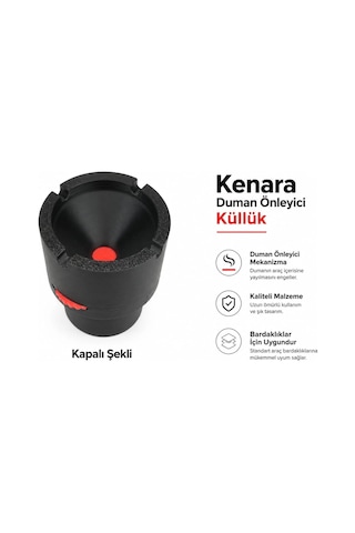 Oto Küllük , Bardaklıkta Kullanılan Küllük , Koku Önleyici Araba Küllüğü