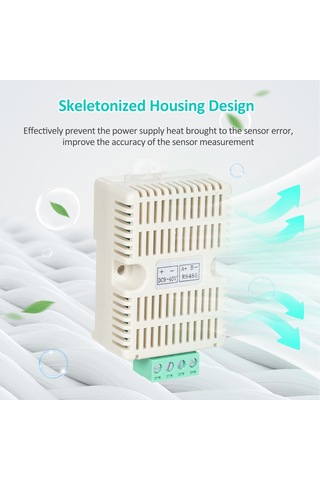 Lemestar Endüstriyel Karbon Monoksit Co Sensörü, Rs485 Modbus-rtu İle Çevre Hava Kalitesi İzleme, Dc9-40v Ters Bağlantı Koruma, Wtr10-a