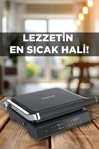 Torima TG-PRO500 2000w Dijital Ekranlı Tost & Izgara Makinesi Çıkarılabilir Plaka