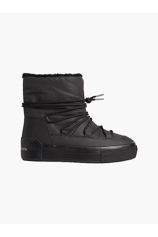 Calvin Klein Vulc Flatform Bold Snow Kadın Kar Botu Yw0yw00820 091 Sıyah