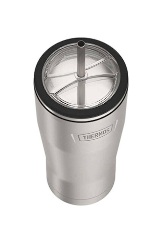 Thermos Icon Is111 0,71l Cold Tumbler Matte Staınless Steel Pipetli Termos Is111-023035 Gri Gri