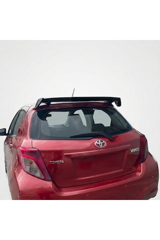 Toyota Yaris 2012-2014 Üniversal Spoiler Boyasız Plastik