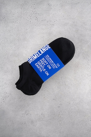 PHARAZON Erkek Organik Pamuklu 3 Lü Paket Siyah Çorap