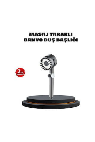 Masaj Uçlu Yüksek Basınçlı Duş Başlığı Spa Etkili