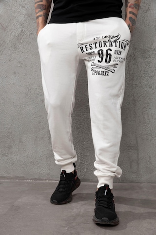 Cr156 Restoration Baskılı Erkek Eşofman Altı Ekru