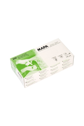 Mapa Solo 997 Tek Kullanımlık Mavi Nitril Temizlik Eldiveni Xlarge 100 Lü Paket