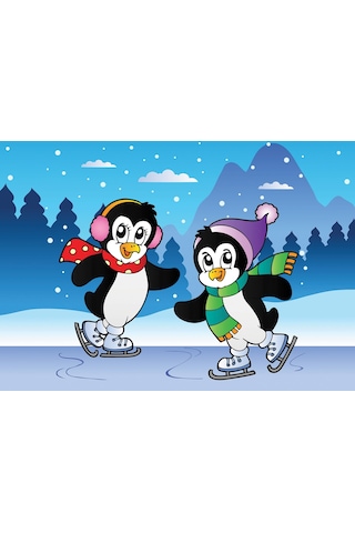 Yappuzz Patenci Penguenler 16 Parça Çoçuk Puzzle