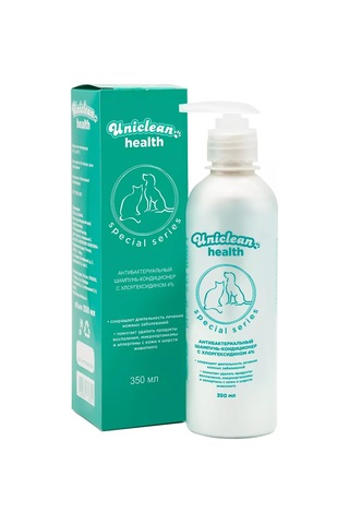 Uniclean Klorheksidinli Antibakteriyel Şampuan Köpekler İçin 350ml 232807095
