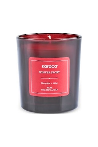 Karaca Winter Story Çubuklu Ortam Kokusu ve Mum Seti Kırmızı