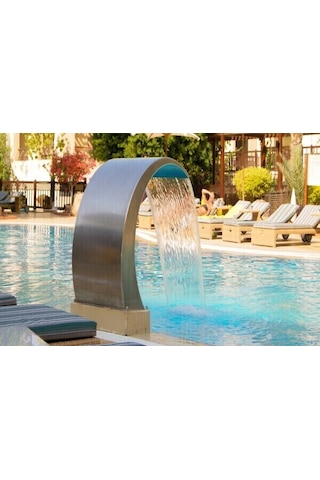 DEV PASLANMAZ 600x1000 mm Lüks Model Havuz Şelale AISI 316