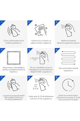 Kluger Sprey Boya Gümüş Krom Efekt 401