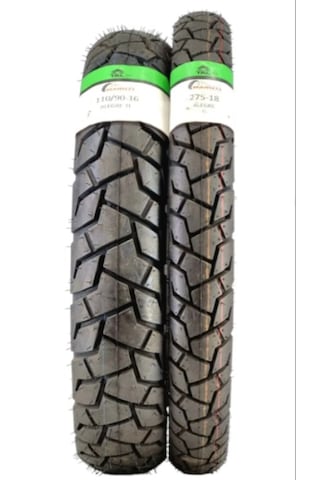 Maruti Tyres 275-18 Ve 110/90-16 Tl Dubleks Motosiklet Lastiği