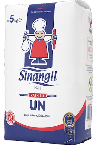 Sinangil Un 5 Kg Çok Amaçlı Buğday Unu, Ev Ve Profesyonel Kullanım