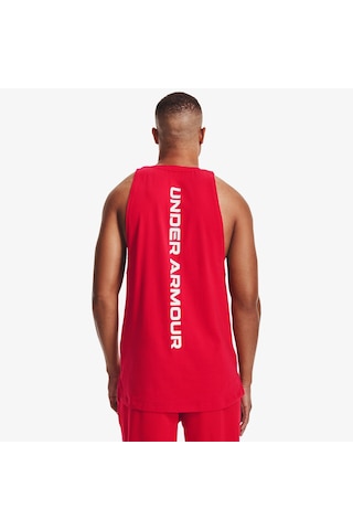 Under Armour Baseline Cotton Erkek Kırmızı Antrenman Atleti - 1361901