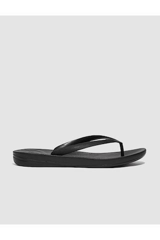 Fitflop Iqushıon Ergonomıc J80 Siyah Erkek Parmak Arası Terlik Siyah