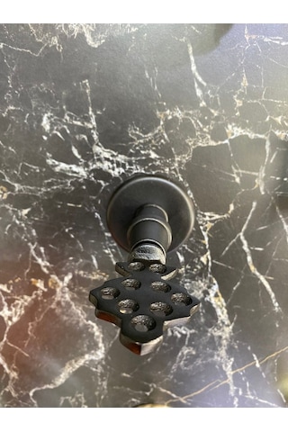 İsaoğlu Yapı Siyah Taharet Musluğu Vintage Taharet Musluk Özel Tasarım Musluk Siyah Taharat Musluğu 5 Yıl Siyah