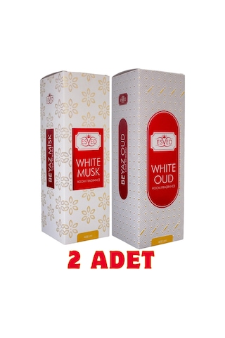Esved White Oud + White Musk Oda Kokusu 2 x 400 ML