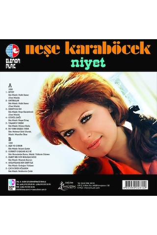 Neşe Karaböcek Niyet - Renkli Plak