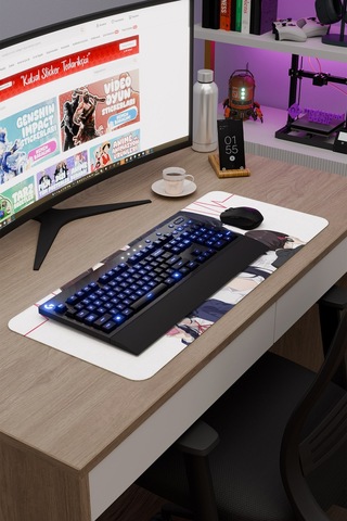 Boku No Kokoro No Yabai Yatsu Anime V5 - 70x30 Xl Gaming Kauçuk Kaymaz Taban Mouse Pad Fare Altlığı