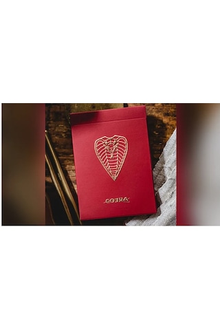 Cartamundi Cobra Red V2 Oyun Kağıdı Limited Edition Koleksiyonluk İskambil Kartları Destesi