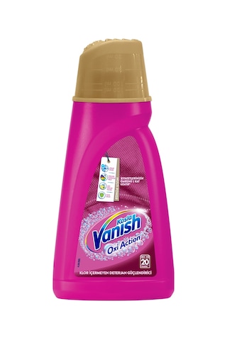 Vanish Kosla Oxi Action Gold Multipower Renkliler için Jel Leke Çıkarıcı Deterjan Güçlendirici 1 L