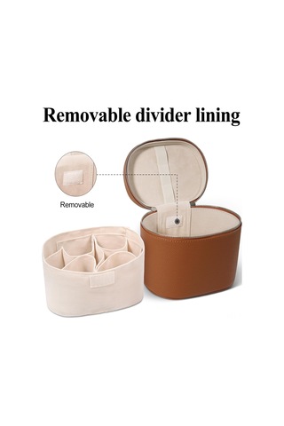 Shineyee Seyahat Makyaj Çantası - Çift Yönlü Fermuarlı, Esnek Bölmeli Ve Ayarlanabilir Cırt Cırtlı Pratik Organizatör