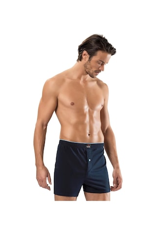 Erdem Erkek Penye Düz Renk Boxer 1400 - 6 Adet 001