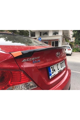 HYUNDAİ ACCENT BLUE BAGAJ ÜSTÜ SPOİLER SPOYLER 2012 - 2020 BOYALI