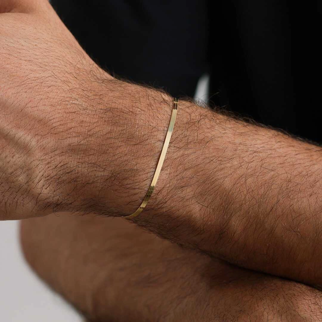 Ezme Zincir Erkek Bileklik 12926580