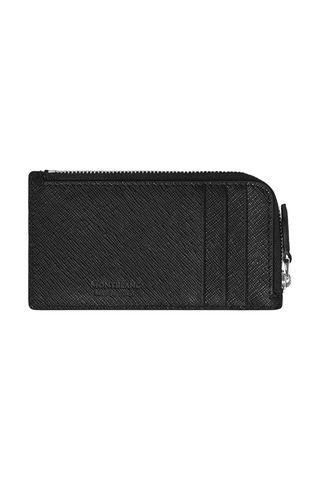 Mont Blanc Montblanc Sartorial Deri Fermuarlı 7 Bölmeli Kartlık 223121 Siyah