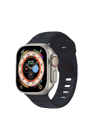 Apple Uyumlu Watch 9-8-7-6-5-4-3-se / 38-40-41 Mm Armour Dynamıc Silikon Kordon