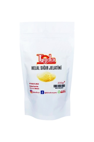 Tijda Toz Sığır Jelatini 200 G Tijda Toz Sığır Jelatini 200 G