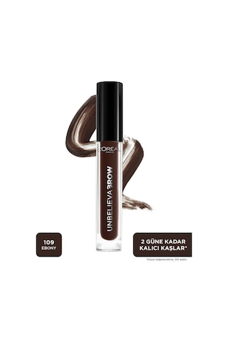 L'Oreal Paris Unbelieva Brow Long Lasting Brow Gel - 109 Ebony