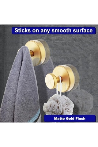 Besthome1 6.8kg Yük Kapasiteli Banyo Sucuklu Çekme Hook - Paslanmaz Çelik, Delme Yok, Siyah 4 Adet Siyah