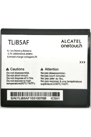 Alcatel Turkcell Wın Mw40V Batarya Pil Tlib5Af