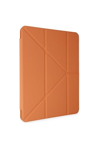 Apple Uyumlu iPad Pro 4. Nesil M2 2022 11 Inç Tablet Silikon Kılıf Origami Pencil Kılıf