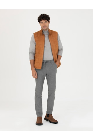 Pierre Cardin Erkek Gri Kanvas / Chino Pantolon 50278467-vr024 Gri