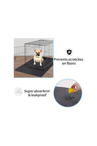 Köpek Sandığı Ped Astarı, Köpek Kulübesi Eğitimi İçin Köpek Sandığı Minderi, Evcil Hayvan Kafesi Altında,