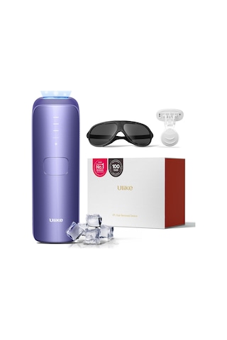 Ulike Air 3 Ipl Cihazları Evde Yüz Ve Vücut İçin Epilasyon, Lazer Epilasyona Alternatif, Ağrısız, Uzun Süreli Sonuçlar İçin Safir Buz Soğutma Sistemli, Mor