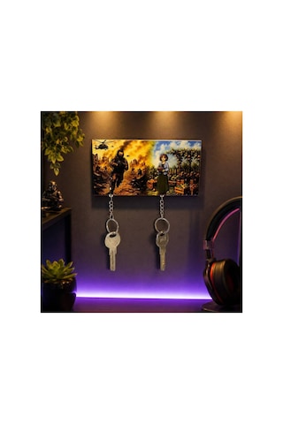 Kk Swords Mıknatıslı Anahtarlık Askılığı, Dekoratif Duvar Anahtarlığı, Sevgiliye Özel Hediye, Ev Hediyesi, Duvar Giriş Dekoru, Hediyelik Ürün 60473563