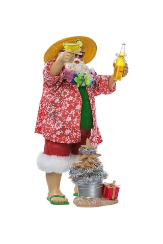 Kurt Adler Fabriche' Beach Baba, 25 Cm, 2 Parça Set