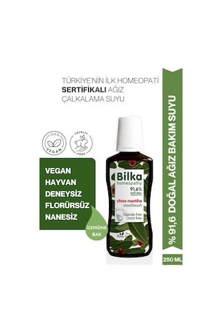 Homeopati Ağız Bakım Suyu - Mastika Sakızlı