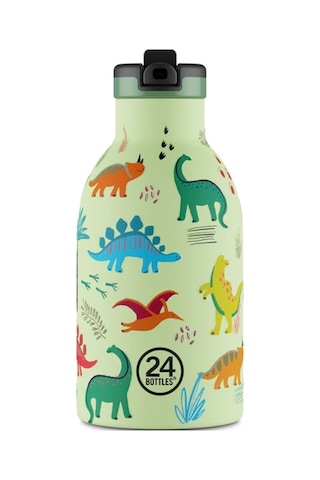 Clima Bottle Jurassic Friends Pipetli Paslanmaz Çelik Termos 330 Ml Yeşil