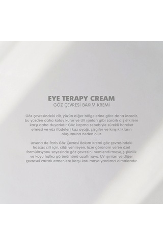 Lovena De Paris Eye Terapy Göz Çevresi Bakım Kremi 30 ML