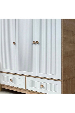 Aymini Strada Bebek Odası Takımı Beyaz