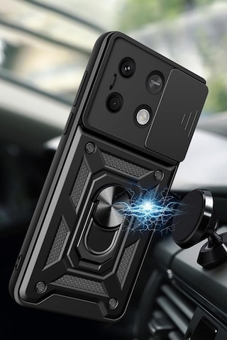 Xiaomi Redmi Note 13 Pro 5g Kılıf Darkman Tank Siyah